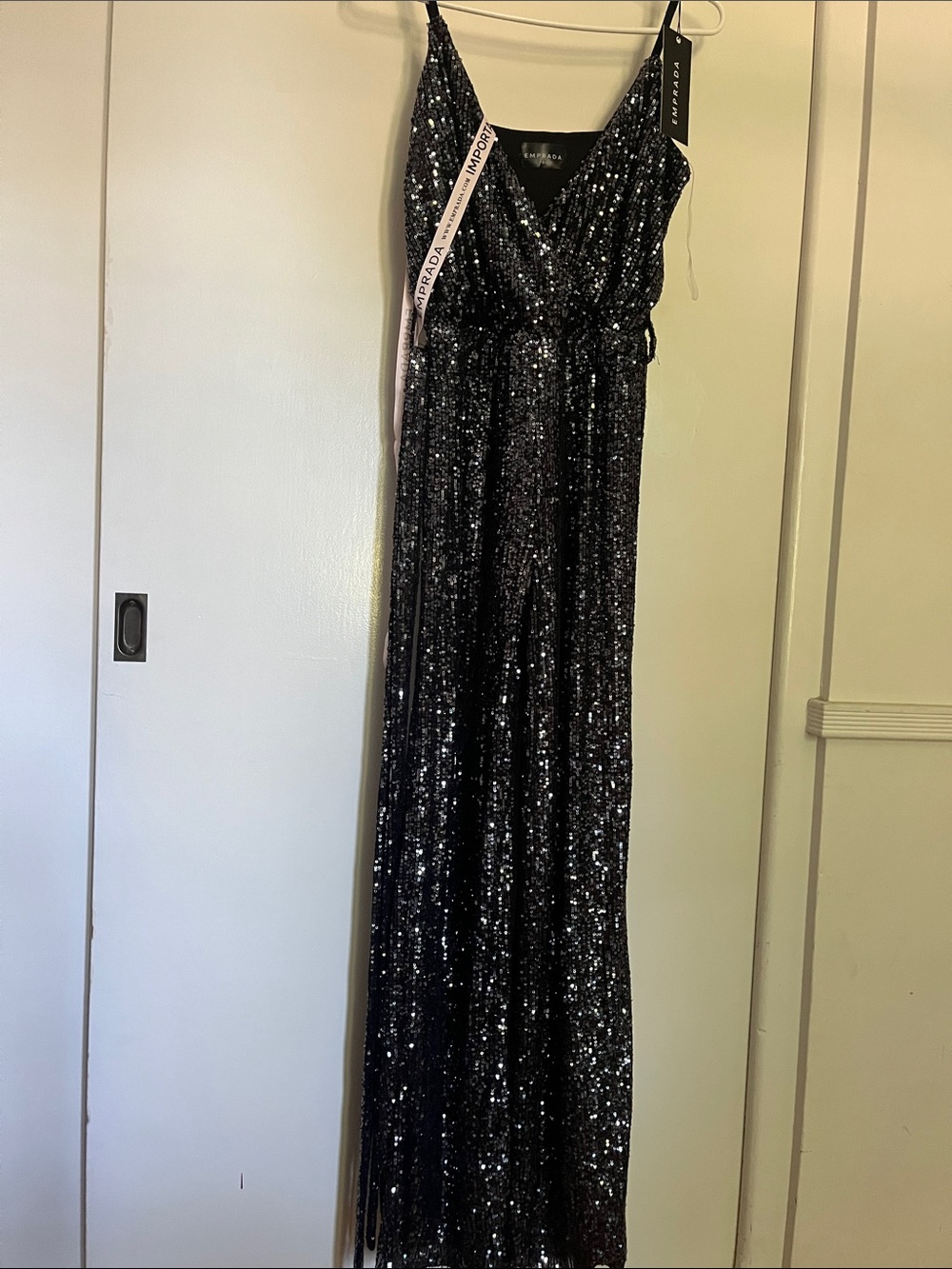 Prada Black Sequined Top
